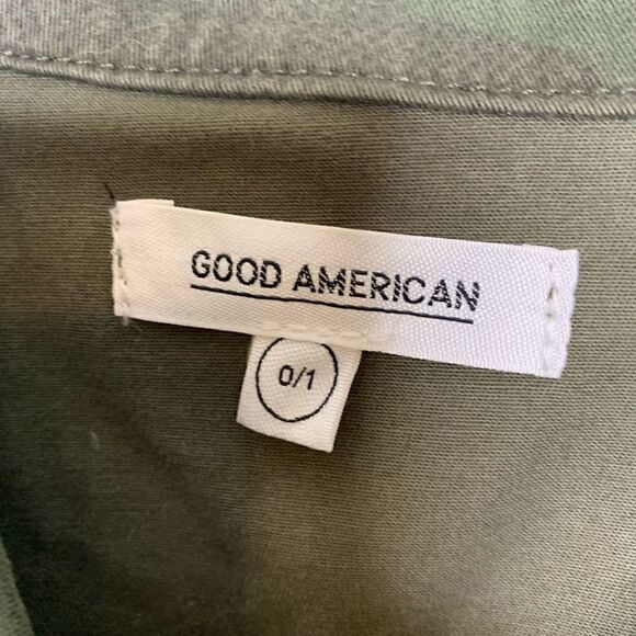 Good American Camo Print Military Jacket Size 0/1 - Picture 3 of 8